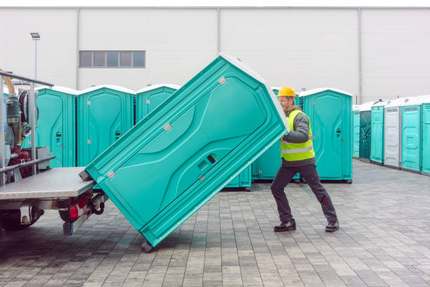 Porta potty delivery and setup in Fulton, NY